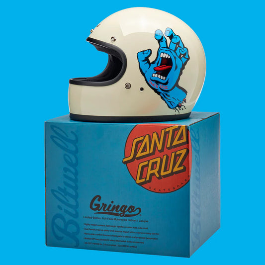 BILTWELL GRINGO HELMET x SANTA CRUZ COLLAB